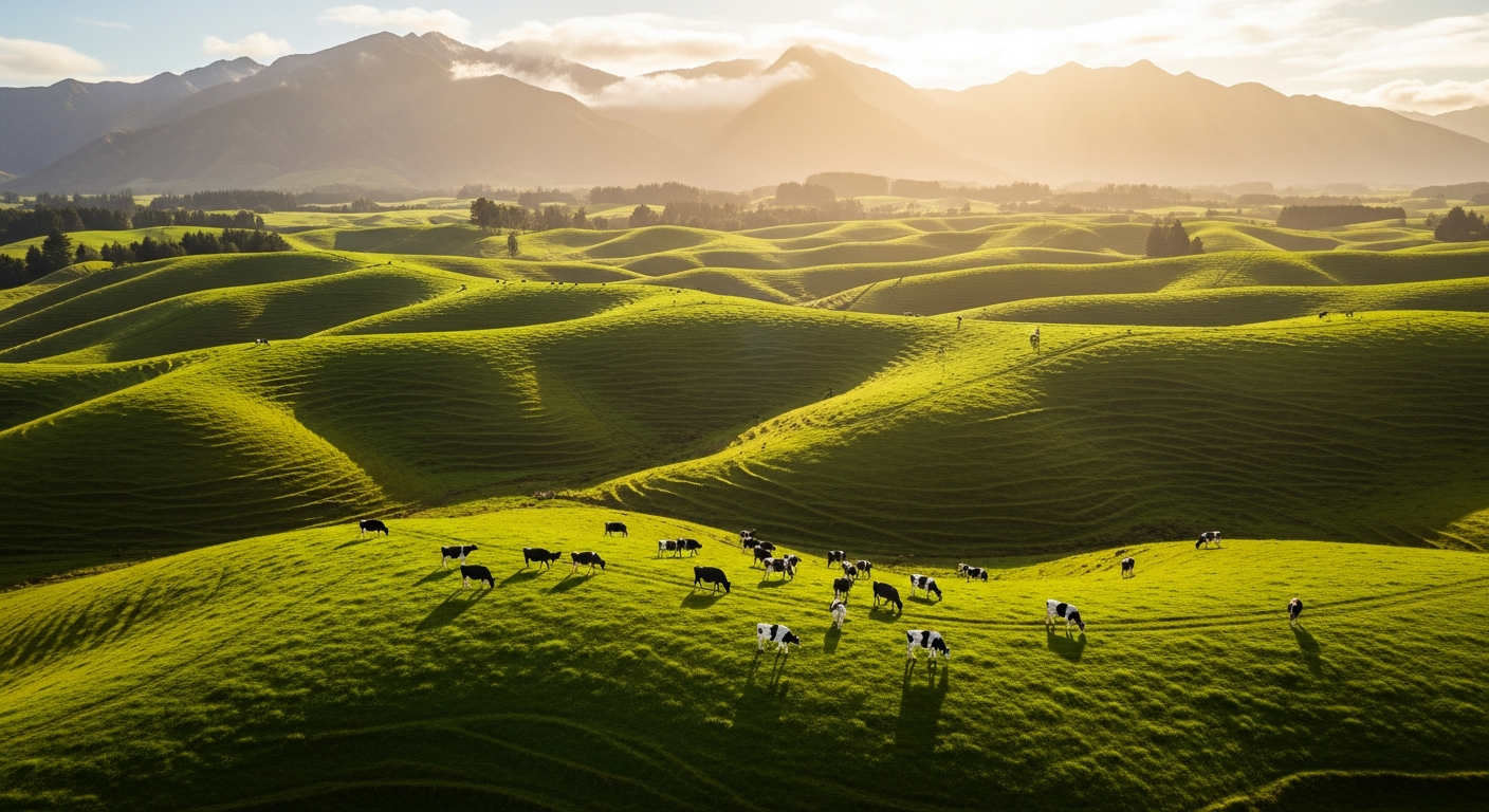 NZ dairy farm